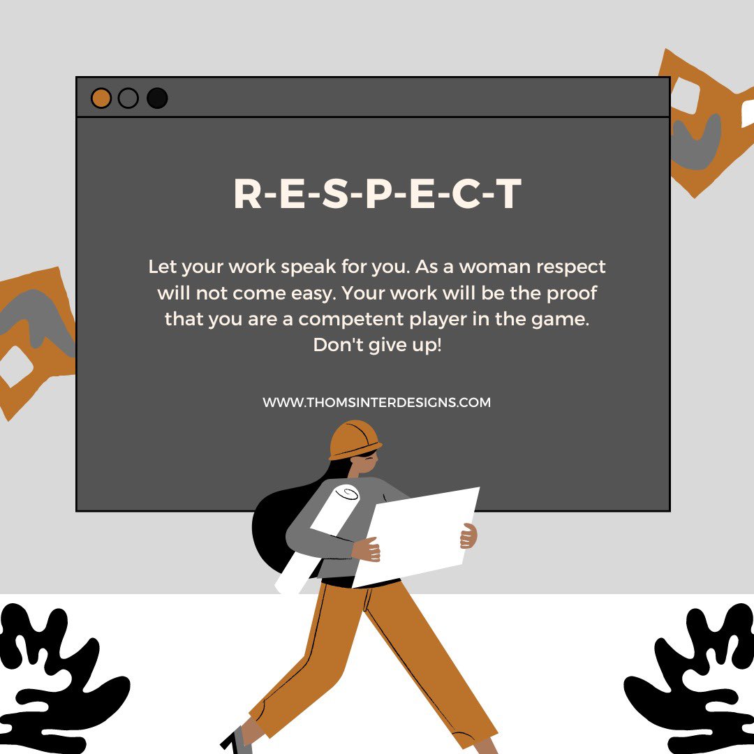 Thomsinteriors's tweet photo. A few tips for my fellow women in the business.
Keep going! #womeninconstruction #designandbuild #buildandinstall https://t.co/biWccZ2mw1
