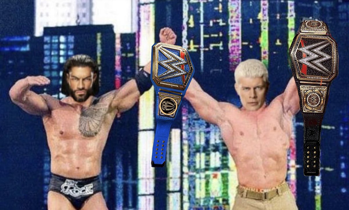 AdamGoldberg28's tweet photo. The endgame to the Cody Rhodes story. https://t.co/0sqE9JEk9o