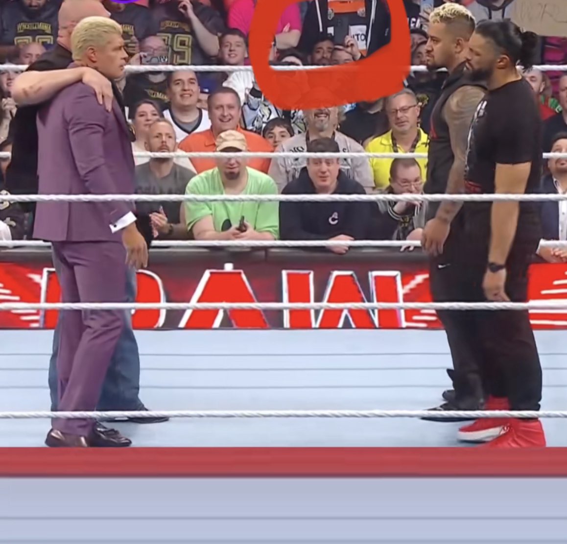 Ok but who was wearing the <a href="/WestsTigers/">Wests Tigers</a> jersey at #RawAfterMania