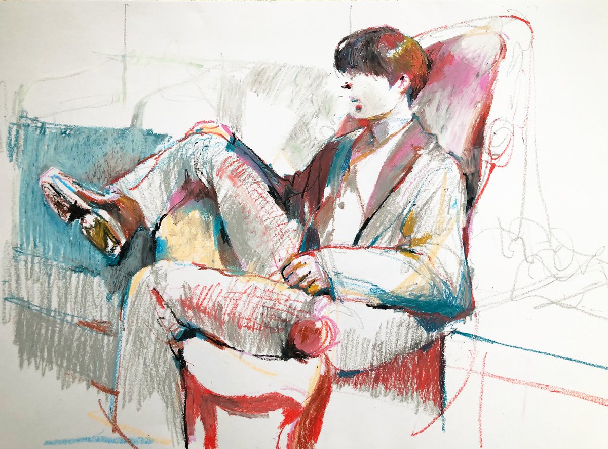 ninninooo's tweet photo. #sketch #portrait #paint https://t.co/ZNrBdt88GE