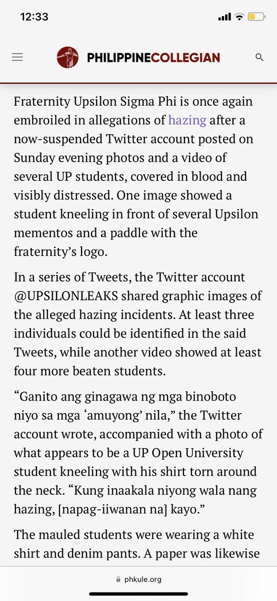 raphaelalax_'s tweet photo. kahit anong upsilon spotlight pa gawin nyo at kahit ilan pang taong mapatakbo/maiangat nyo to power—si marcos/sen kiko/vistan pa yan—di mapapantayan nyan yung naranasan ng lahat ng nabiktima nyo sa frv, hazing, at #LonsiLeaks!
face the music. this is who u are.
#AbolishFrats https://t.co/3pHbyGX2wD