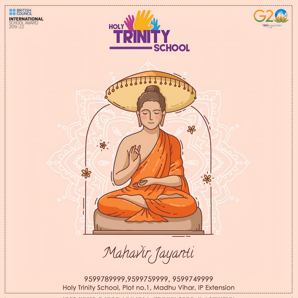 HolyTri83038138's tweet photo. 🎊May Lord Mahavir fulfill all your desires and keep you healthy and wise. 🎊
🌟Happy Mahavir Jayanti🌟2023 https://t.co/DNOdQNaloe