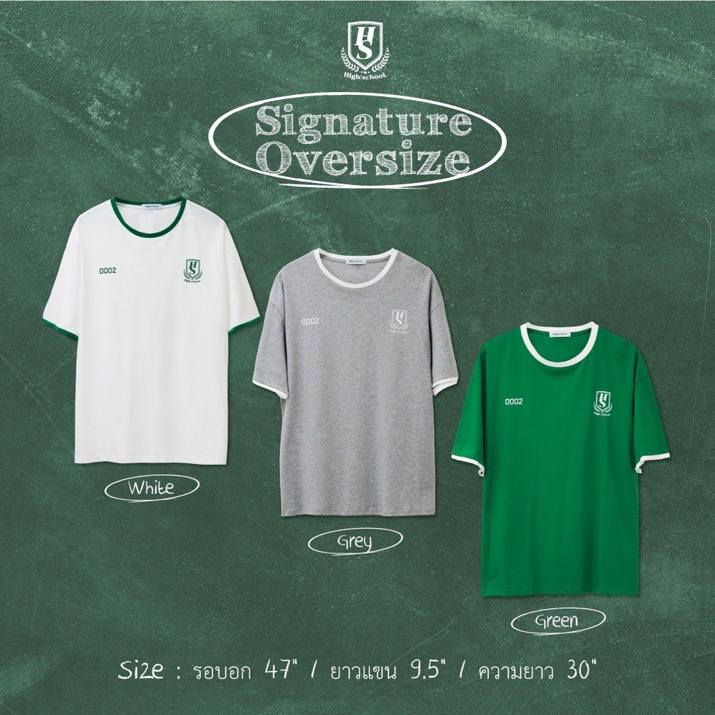 melucklove's tweet photo. ส่งต่อ highschool เสื้อยืดแขนสั้นทรงโอเวอร์ไซส์  สีเขียว 🌱

size: รอบอก 47”/ ยาวแขน 9.5” /ความยาว 30” ✨

ซื้อมา 300 ส่งต่อในราคา 180 + ส่งฟรี 📦

ใครสนใจ dm ขอดูรูปเพิ่มเติมได้นะคะ

#highschool #ส่งต่อ #ส่งต่อเสื้อผ้า #ส่งต่อเสื้อผ้ามือสอง #ส่งต่อhighschool #ส่งต่อwithit https://t.co/EamsYka5Ch