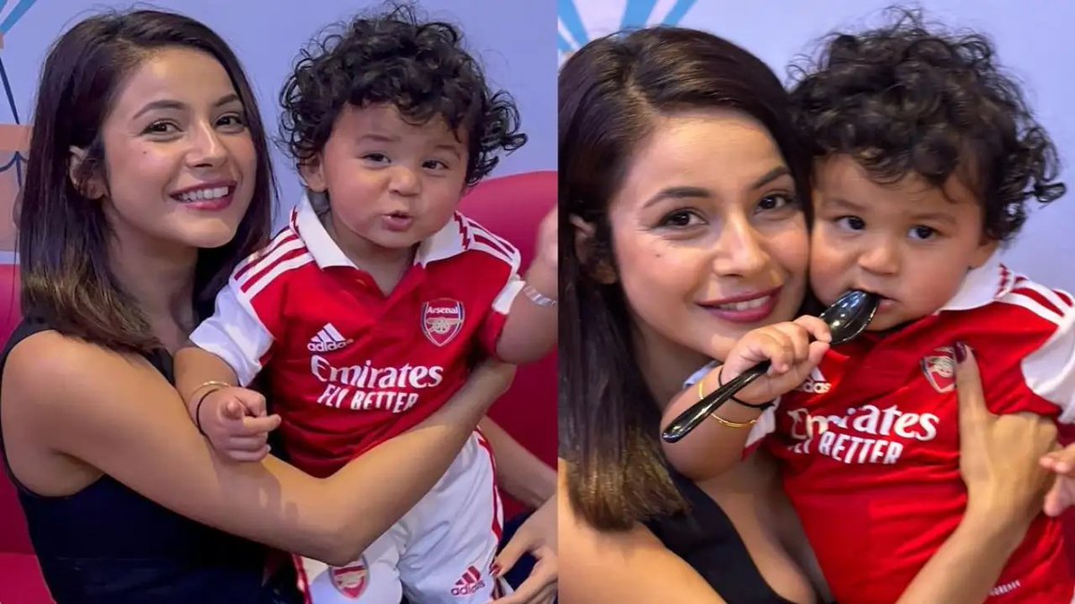 #ShehnaazGill shares adorable PICS with #BhartiSingh-#HaarshLimbachiyaa's son #Laksh from his birthday bash

Read More Here 🔗: newspointapp.com/english-news/p…