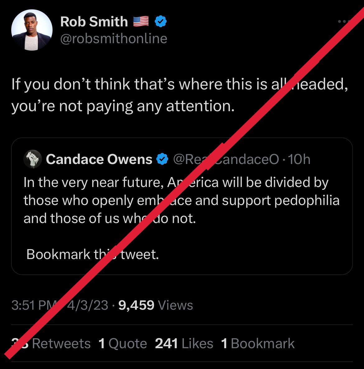 This is idiotic. 

Thankfully, <a href="/robsmithonline/">Rob Smith</a> is untalented when it comes to predicting things.