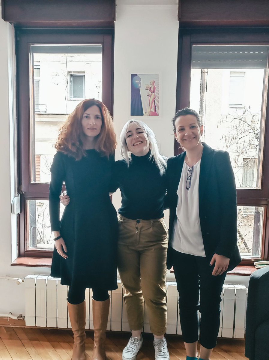 Thanks a lot <a href="/Bibislav/">Biljana Đorđević</a> <a href="/JelenaJerinic/">Jelena Jerinić</a> <a href="/dizzymissie/">Natalija Simovic</a> and <a href="/nedavimobgd/">Zeleno-levi front</a> for such a warm time exchanging ideas together 💜 thanks also to #FoP gang, <a href="/anametropolitan/">Ana Méndez de Andés</a> and the rest of our “feminist kitchen” that keeps growing. These amazing women are making things happen in Serbia ❤️‍🔥