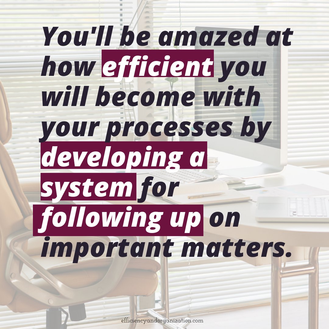 DrRHernandez's tweet photo. You'll be amazed at how efficient you will become with your processes by developing a system for following up on important matters.

#followup #followingup

https://t.co/PaNNTYvLLm https://t.co/pnGUcdRiaU
