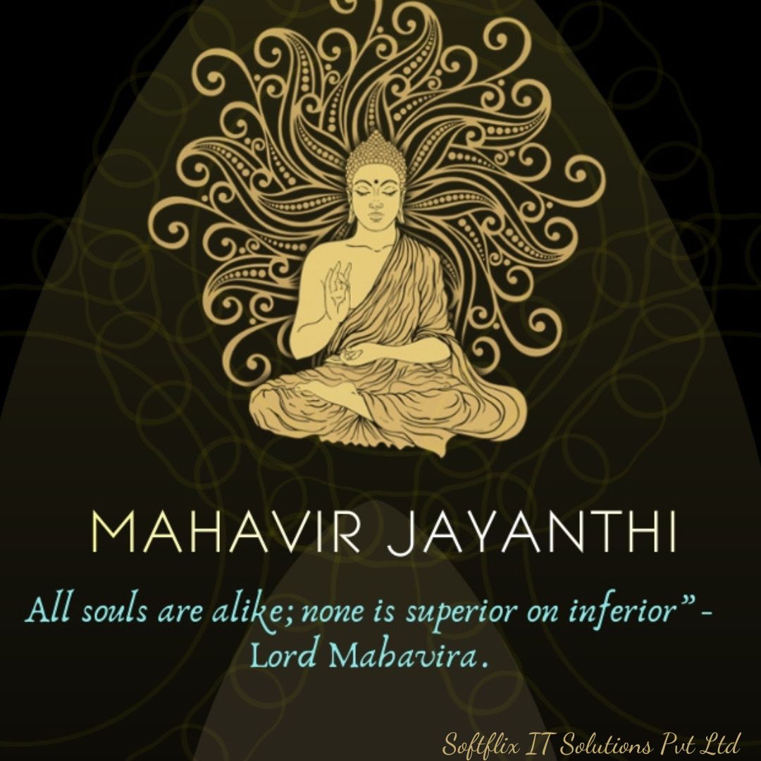 SoftflixIt's tweet photo. Wishing you all Happy Mahavir Jayanti 🙏

#mahavirjayanti #HappyMahavirJayanti https://t.co/5xGPC3yZCI