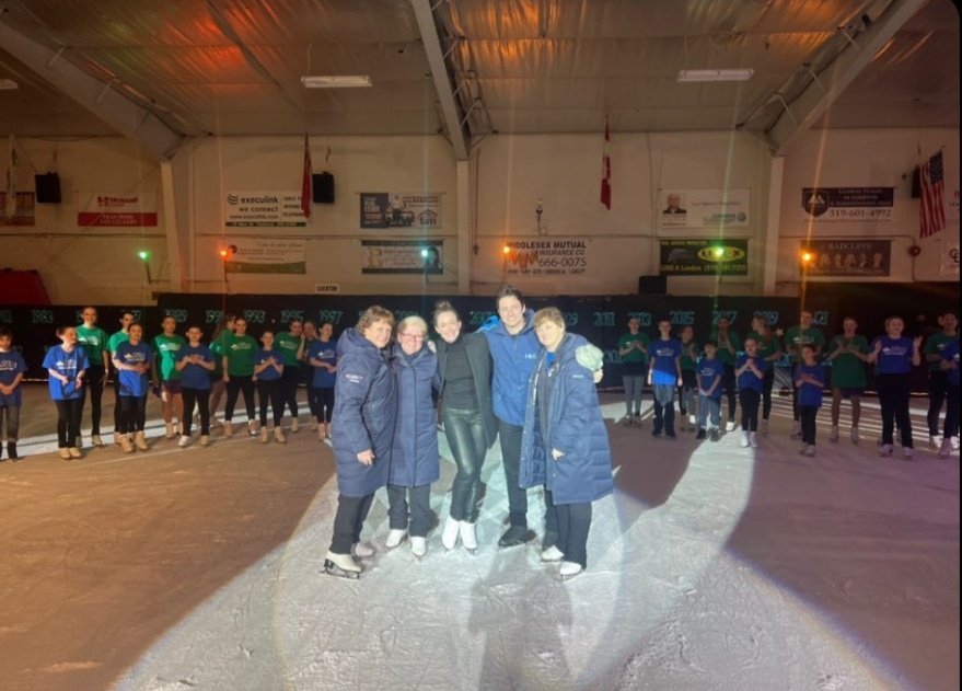 AScottADay ️ on Twitter "More from the 50th anniversary of the Ilderton Skating Club. 