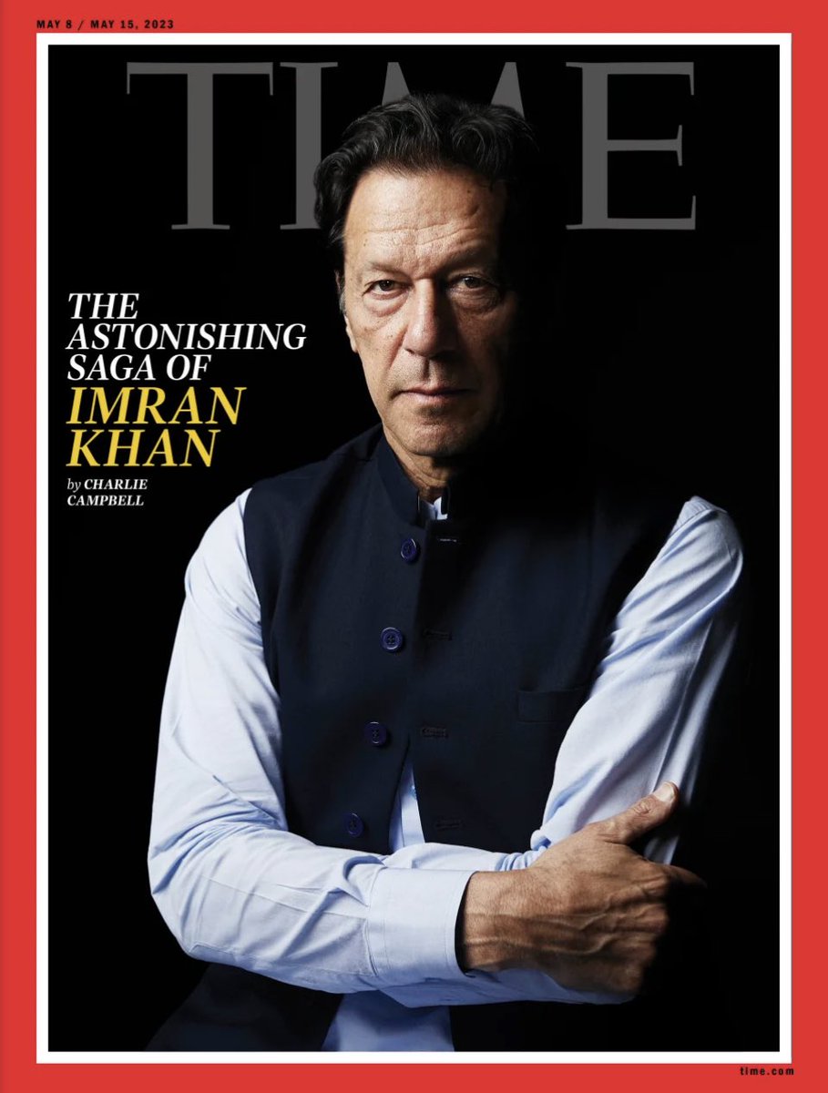 fawadchaudhry's tweet photo. International Time Cover Story… “Astonishing Saga of Imran Khan”… https://t.co/iHpLpNzwg4