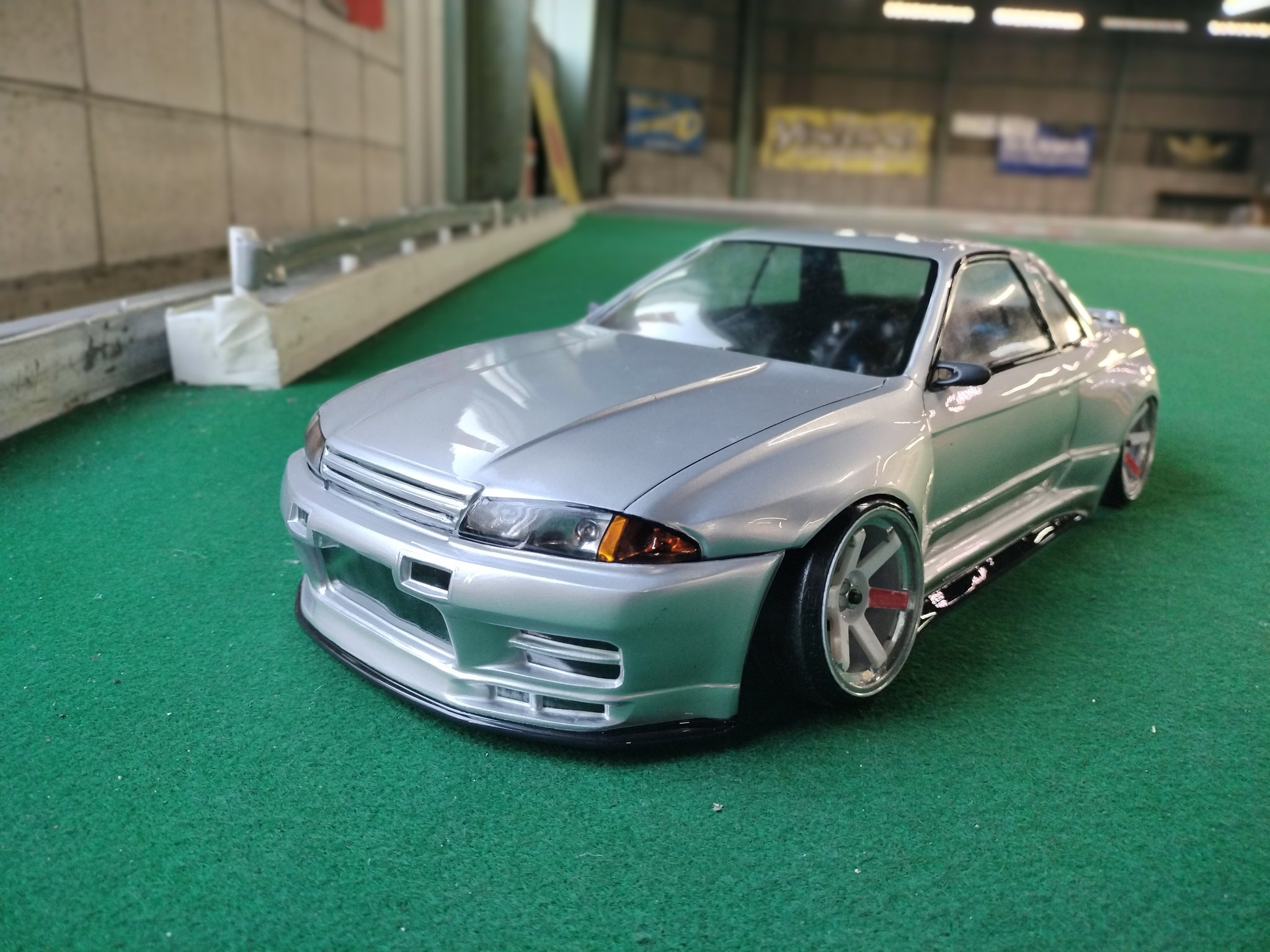 アディクション　r32 ボディ　ホイールベース260mm　ラジドリ タミヤ NSXボディ＆アディクション R32 GT-Rハイグレードボディ