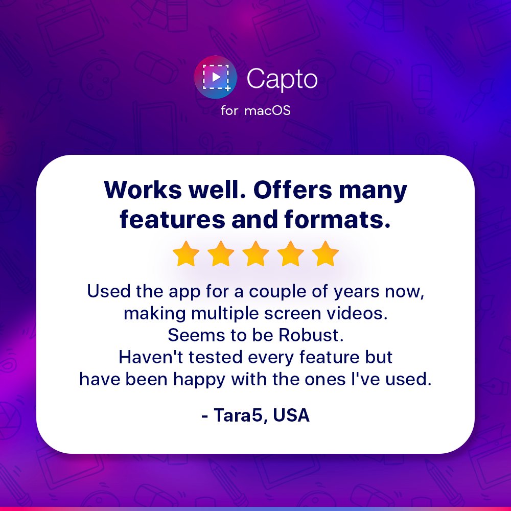 Capto App tweet media