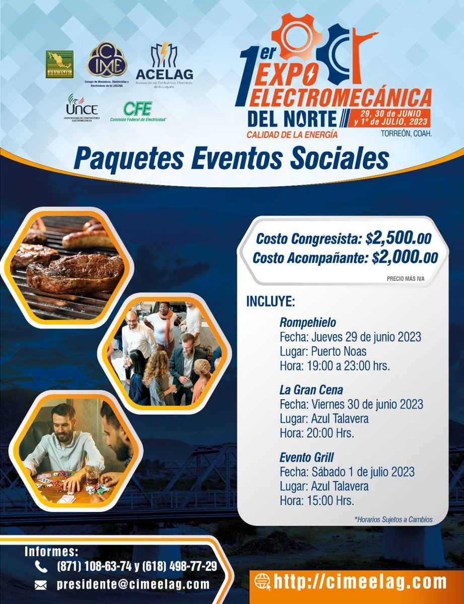 ¡¡¡1er EXPO ELECTROMECÁNICA DEL NORTE!!!

Para más información visita el siguiente enlace: facebook.com/events/s/1er-e…