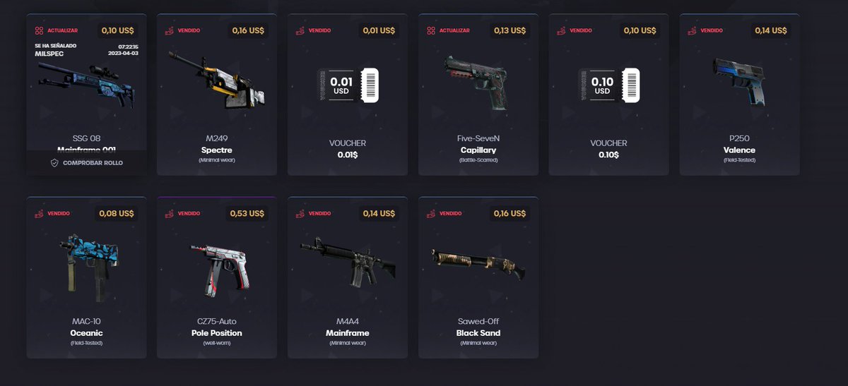 zPureS's tweet image. vender todo para estar en quiebra (casi no juego csgo) @keydropcom #KeyDrop