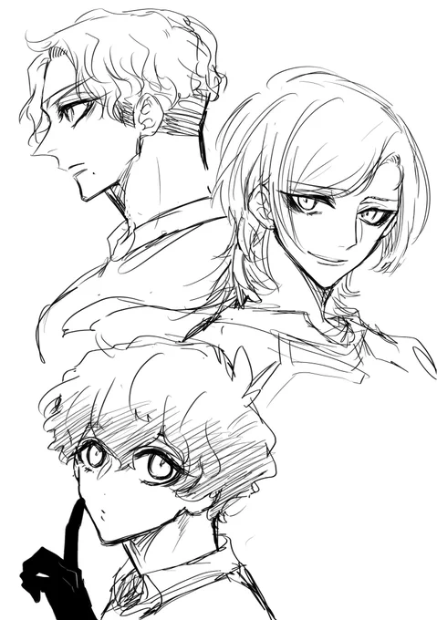 わたしも手癖で描くやつやってみたけどそんなかわんね〜な… 