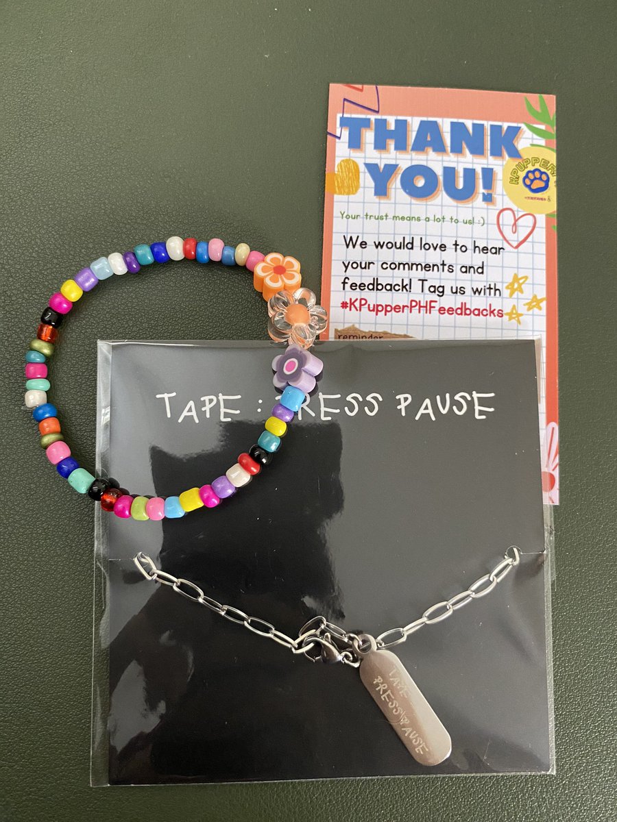 jaebeong_'s tweet photo. Sobrang ganda??! ๐ฅน huhu sa sobrang excited sinuot ko na agad. TY so much din po sa v v cute na freebie ๐ค@KPupperPH #KPupperPHFeedbacks https://t.co/A8zFyKzspv