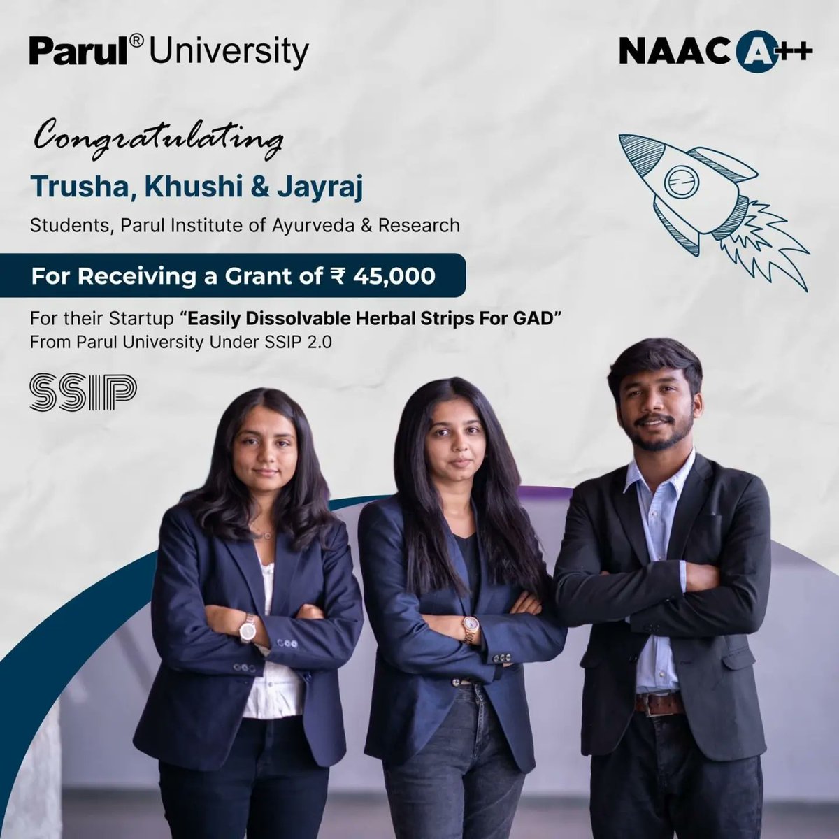 edc_pu's tweet photo. 💰Changing the Indian start-up ecosystem, one entrepreneur at a time!
We, as a university, are always looking to provide our students with all the resources they need to fulfill their dreams. Under the SSIP 2.0,  these student start-ups recently received their funding. https://t.co/IQCpV7GFvt