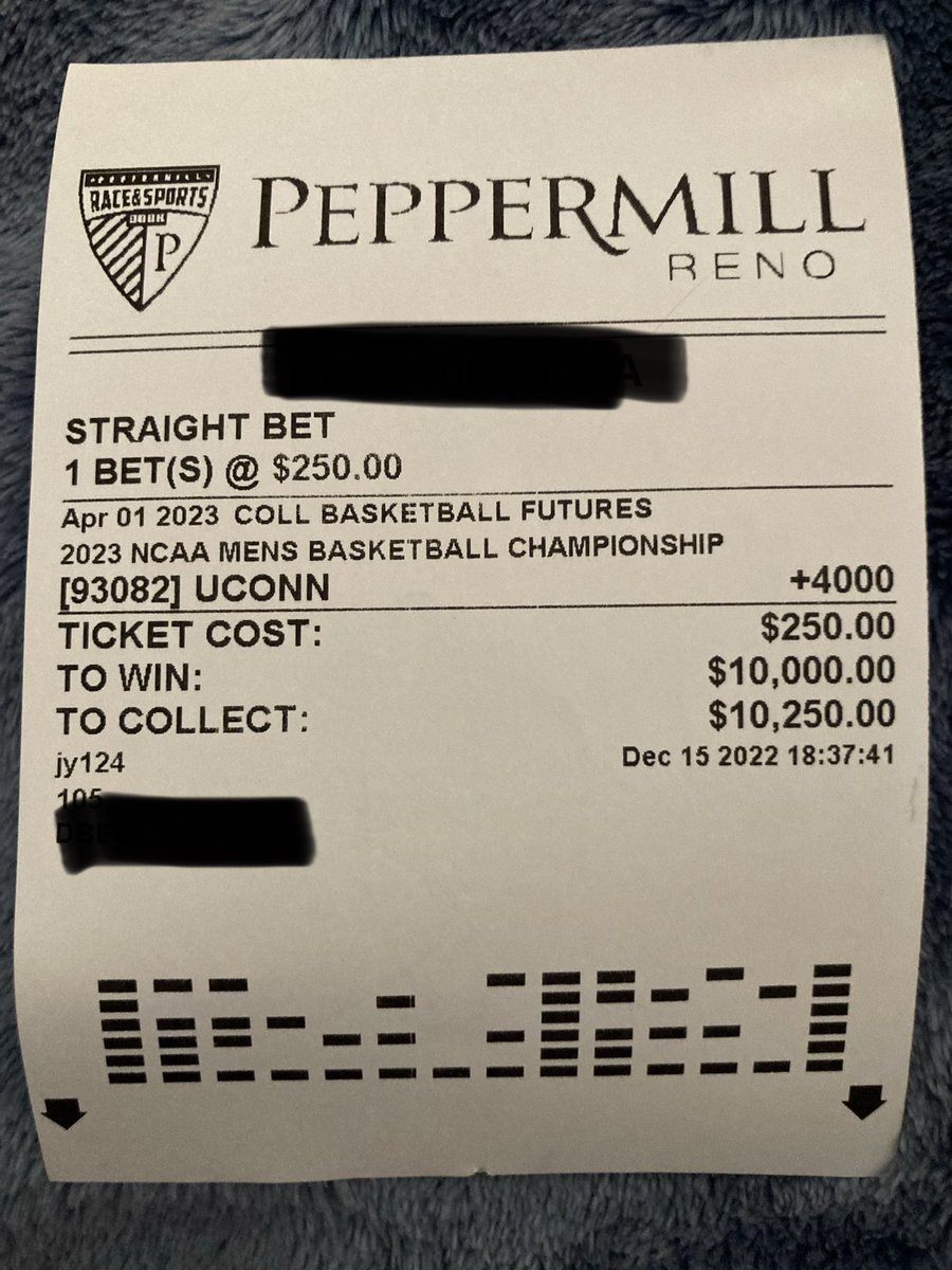 GemlineSportsTP's tweet photo. @BSSportsbook @BarstoolBigCat Yes both mine, date and times, app and paper. Yes December. https://t.co/lutJNFWz1n