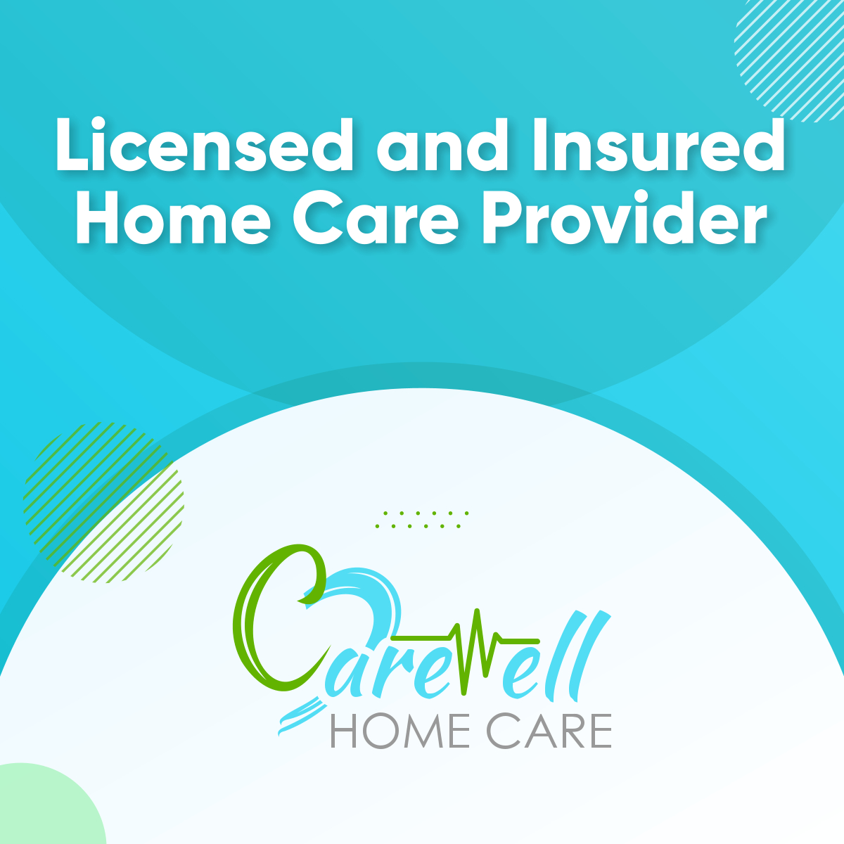 Choosing a home care provider needs a lot of consideration, and Carewell Home Care checks the boxes. We are a licensed and insured home healthcare provider with a mission to give you the best quality of care and life.

#HomeCareProvider #HomeCare #PlantationFL