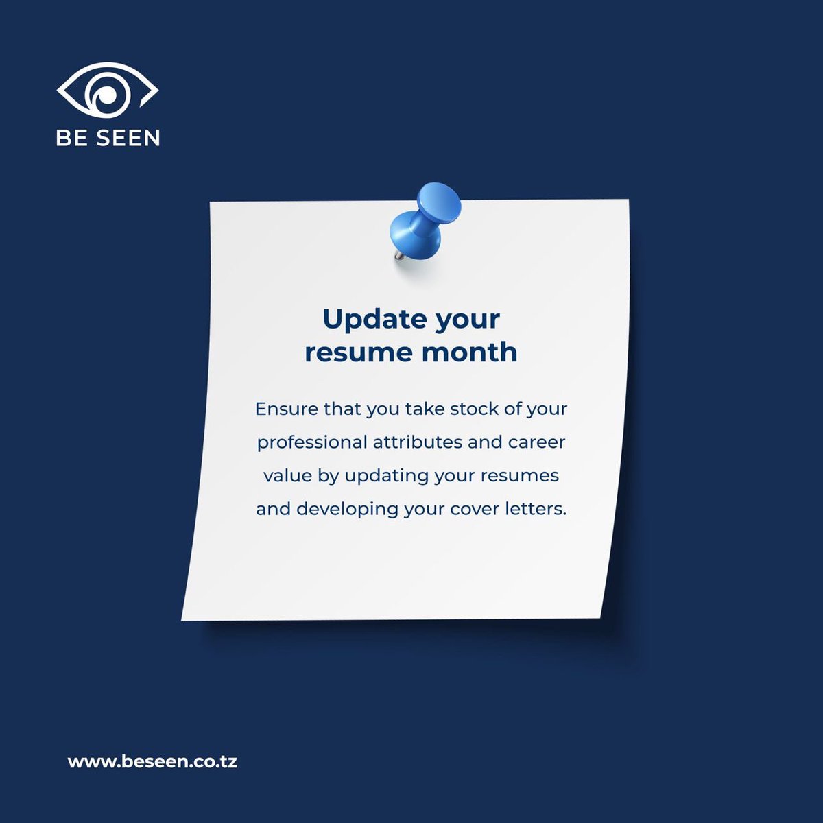 BeSeentz's tweet photo. April is affording us new opportunities to start a new approach to career - caretaking. Engage us to help you avoid taking this crucial step until last minute. 

#updateyourresumemonth #levelupyourresume #newmonthnewgoals #beseen https://t.co/1Ukamd43DN