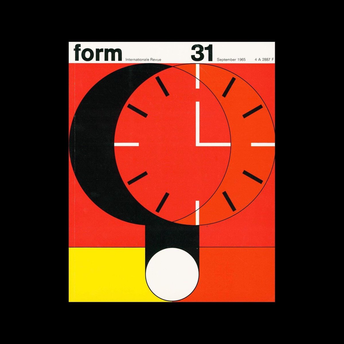 DesignReviewed's tweet photo. Form, Internationale Revue
Cover designs by Karl Oskar Blase. 1965 - 1966. 
https://t.co/WbUqtMPLwQ https://t.co/LCCUrZnNej