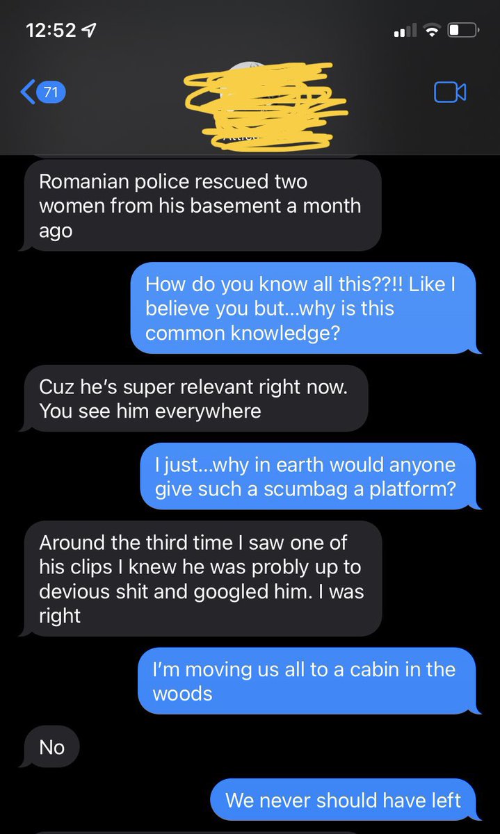 focus_drishti's tweet photo. @tracey_raney My 17yo’s reaction the first time I heard of T*te and immediately texted him in horror: https://t.co/plNCXcz3uu