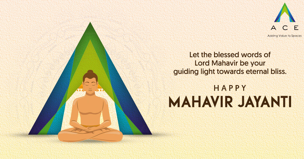 ace_realty's tweet photo. Embrace the spirit of this festive season by drawing inspiration from the teachings of Lord Mahavir. May his moral principles guide you towards a life of authenticity and integrity, enabling you to tread the path of truth and righteousness.

Happy Mahavir Jayanti from Ace Realty! https://t.co/NLtFcsCkFA