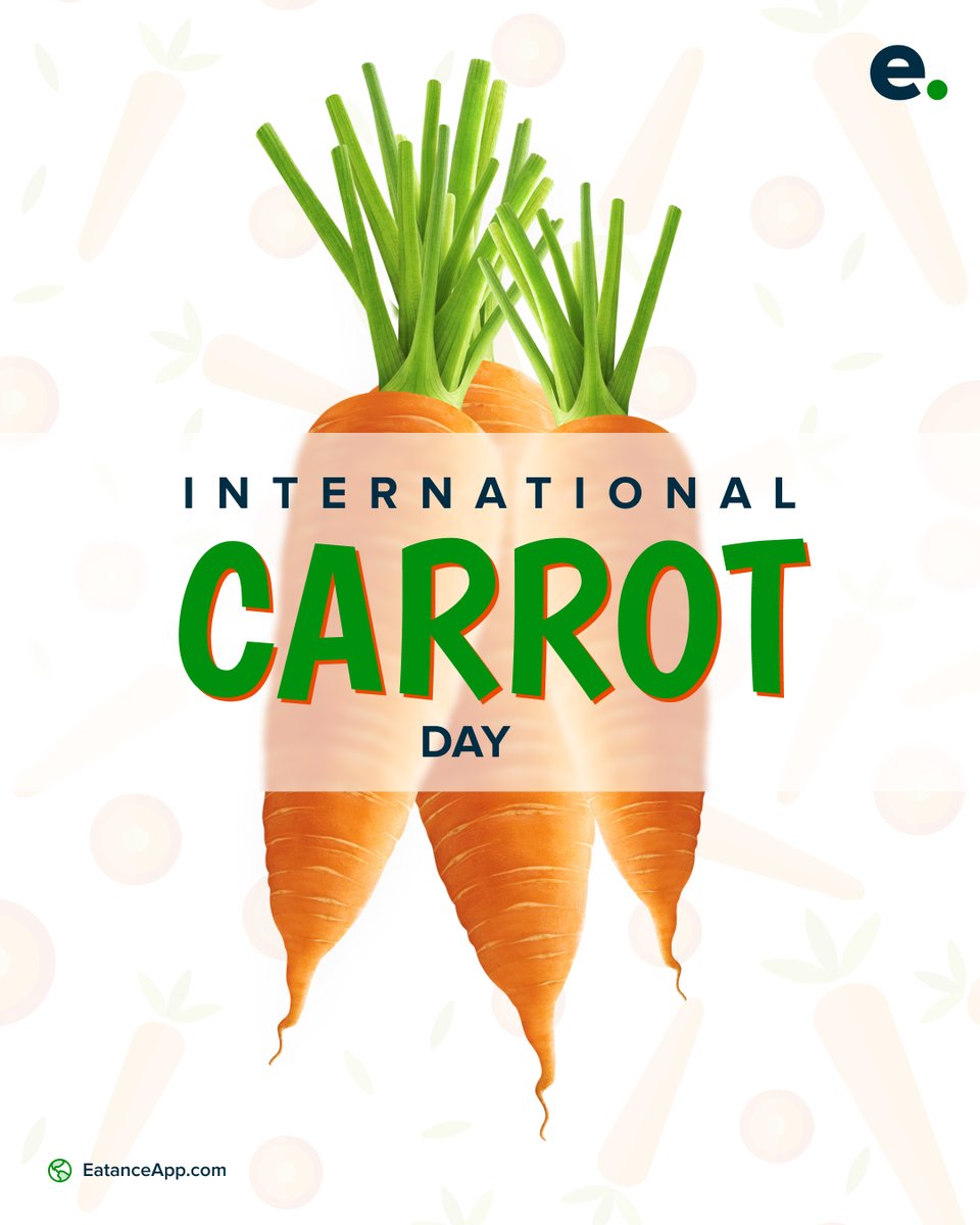 Eatance_app's tweet photo. Get your daily dose of beta-carotene and celebrate International Carrot Day with a crunchy and healthy Carrots!
#CarrotDay #HealthyEating #HappyRestaurant #Eatanceapp #CanadaRestaurant #StreetsofCanada #Canadafood #Restaurants #brampton #toronto #canada #Eatance https://t.co/68BXIist0P