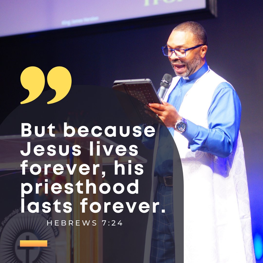 But because Jesus lives forever, his priesthood lasts forever.
.
Hebrews 7:24 NLT
.
.
.
#iLoveTeachingTheBible
#TFOFChurch
#PastorTroyGarner
#huntsvillealabama
#wordofgodspeaks