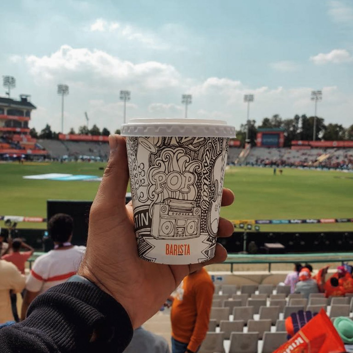 BaristaBrews's tweet photo. The #IPL season is finally here and we are excited to help you get your cheer on! Grab a delicious Barista coffee and fuel up for the #game. No matter who you support, we'll be here to keep your spirits up throughout. 

Head to a #Barista or order via Zomato and Swiggy. https://t.co/YYkKxdgDha