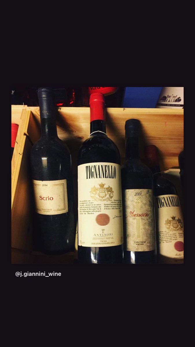 Supertuscan…bottiglie storiche della mia collezione..#wine #winelover #supertuscan