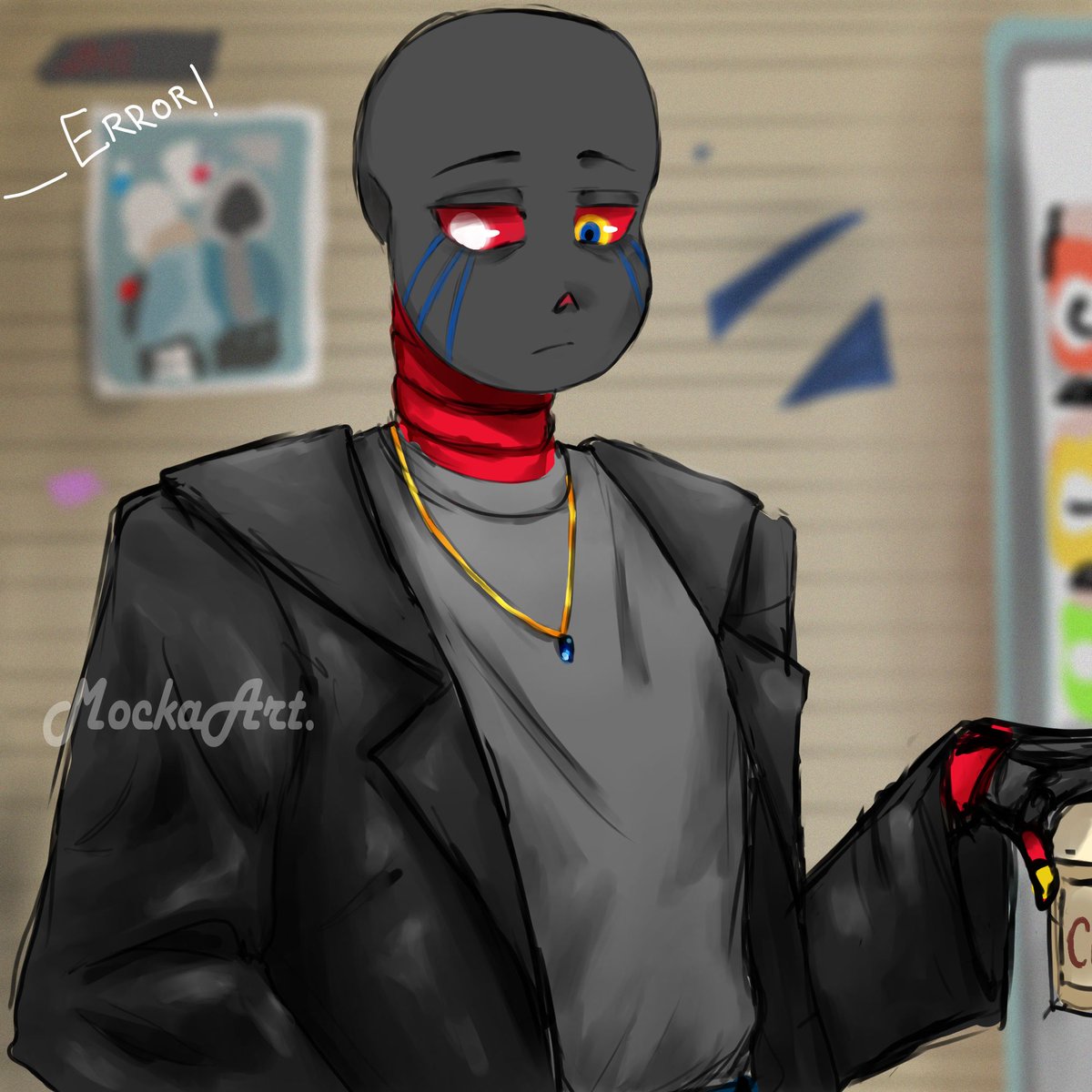 MockaArt's tweet photo. Happy Birthday to our special boy! โค๏ธ
Dear Error.
#sans #sanssqueleton #undertale #undertaleAU #underverse #errorsans #errorsansy #ruru #errorbirthday #errorsansundertale https://t.co/yO1jbZ51Vq