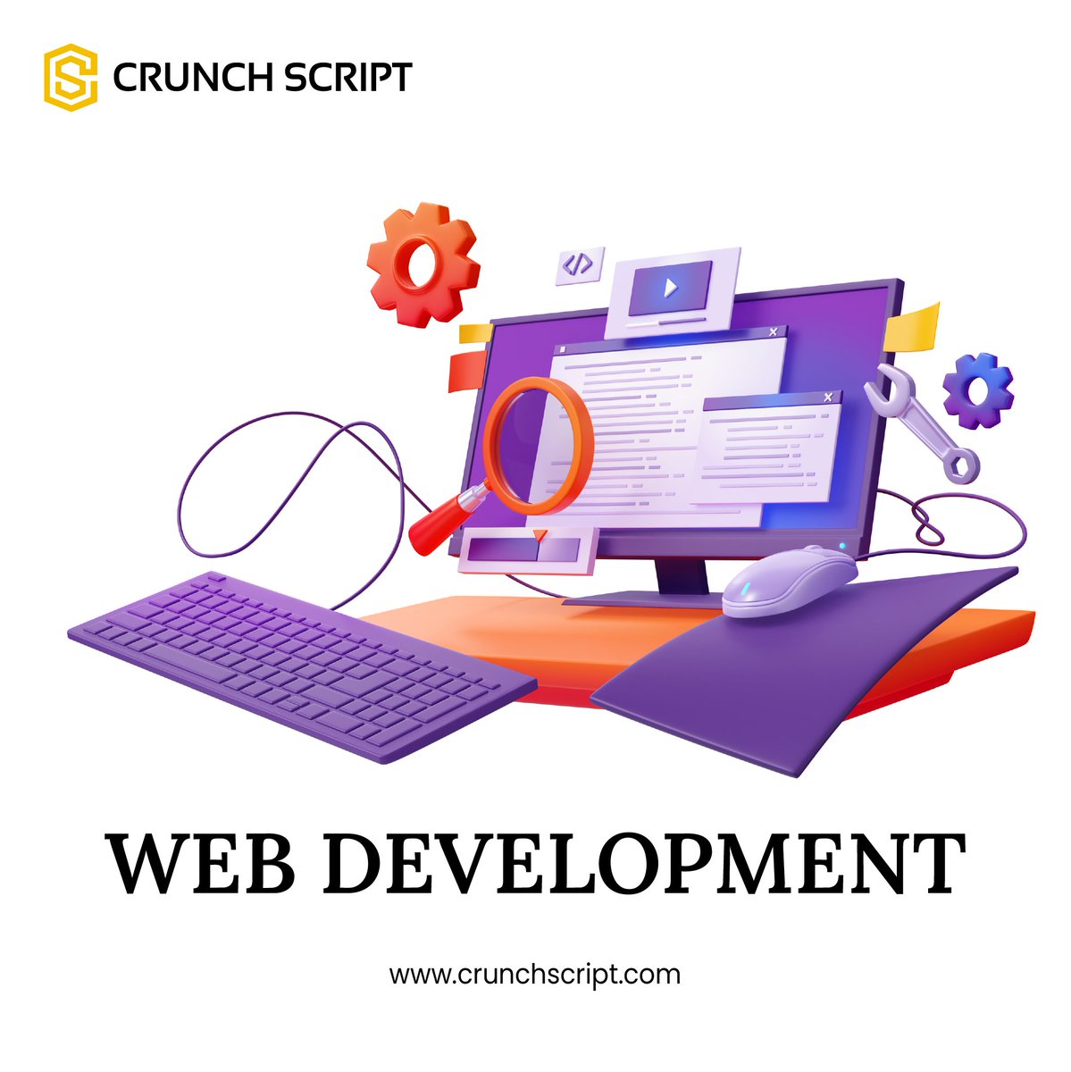 crunchscriptcom's tweet image. Designing for the Future: Trends and Innovations in Website Design - Crunch Script.
.
.
#crunchscript #webdesign #websitedevelopment #design