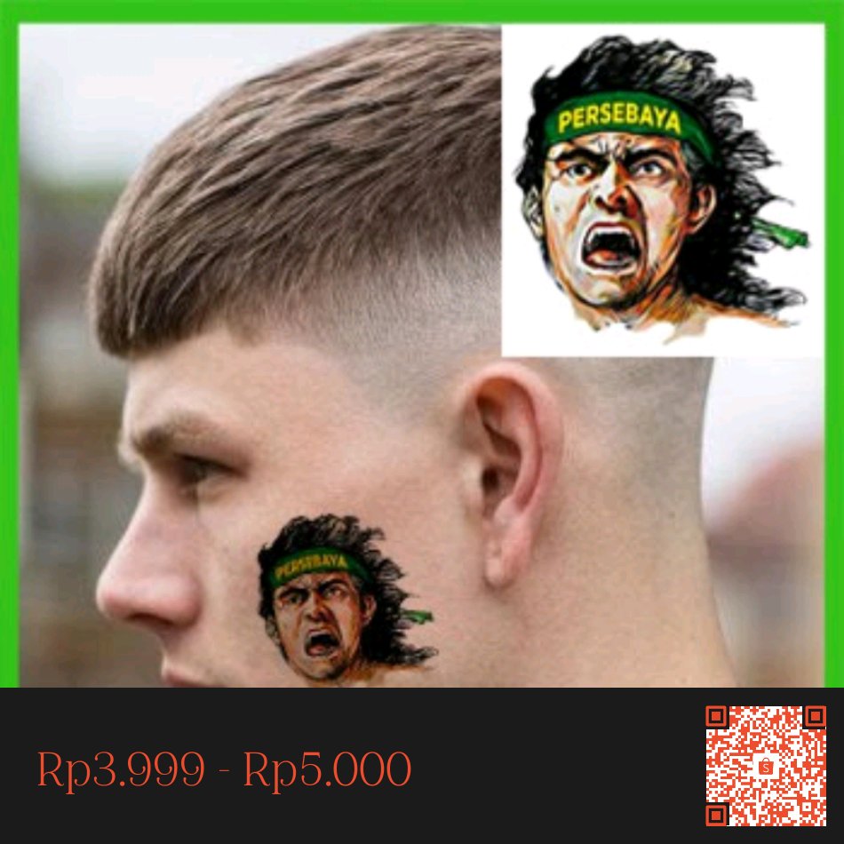 TATO TEMPORER BONEK shope.ee/1ApsRAjaZU?sha… #ShopeeID #pasarbonek #bonek #persebaya #surabaya #bola #sepakbola #olahraga #indonesia #tatobonek