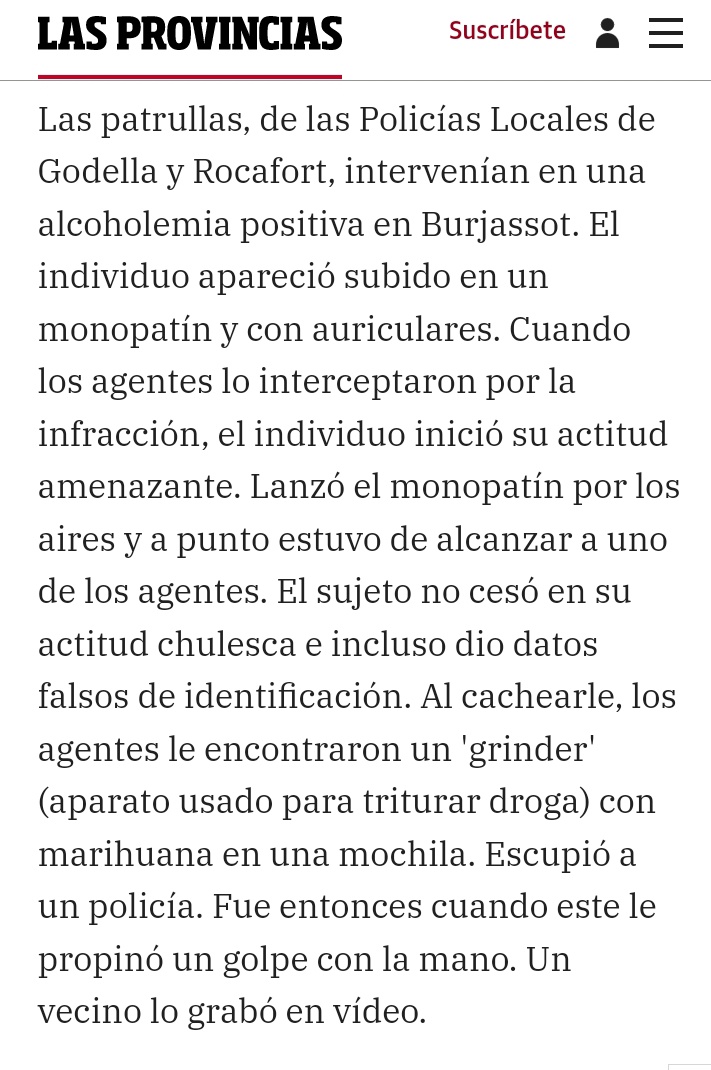 JosemaVallejo's tweet photo. Érase una vez un ciudadano que grabó una brutal agresión policial a un pobre extranjero

Asociaciones y gobierno se posicionaron contra el policía y el detenido fue puesto en libertad

No era una agresión policial, pero si era un sicario buscado por INTERPOL

Ningún responsable https://t.co/WPeyn8NNFd