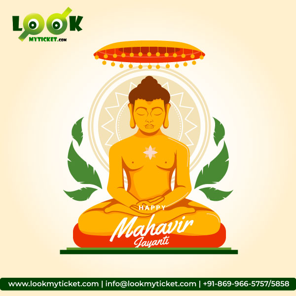 lookmyticket's tweet photo. Wishing you and your family a very happy #Mahavir #Jayanti. I pray that Lord #Mahavir blesses you and your family with health, wealth, and happiness. https://t.co/mtd63Ee2cd