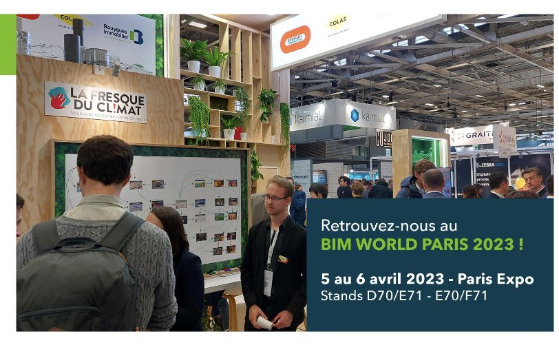 📣 <a href="/Bouygues_Immo/">Bouygues Immobilier</a> sera présent au #BIMWorldParis les 5 &amp; 6 avril aux stands D70/E71 - E70/F71 !
Au programme : tables rondes et conférences autour des dernières solutions digitales et innovantes pour simplifier, sécuriser et moderniser notre secteur.
👉 bit.ly/3ztxluy