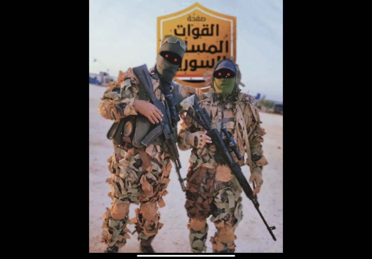 SteeleSyAA's tweet photo. A couple of fine gentlemen from the Syrian Army 25th getting ready for a night out.
#Syria #SyAA #Tigerforces #Syrianarmy🇸🇾 https://t.co/39kK3gFkaS