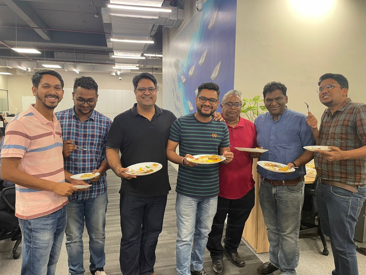 helloturtlemint's tweet photo. From north to south, east to west, we came together to celebrate our #foundation week with a potluck! The day was filled with enthusiasm as everyone brought their A-game with flavorful #potluck dishes.
Here's to many more milestones! ๐ท
#Turtlemint #FutureKaInsurance #thankyou https://t.co/NrEEkACUu8