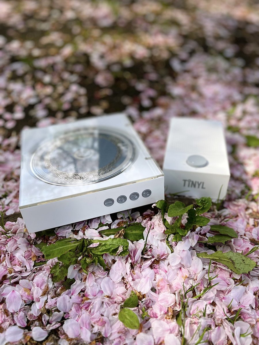 TINYL_JP's tweet photo. #SPLIT と桜🌸

週末、おでかけ時相棒が増えました🎼🌎💃
#外出 #音楽と人 #CDプレーヤー https://t.co/pF51evhBtW