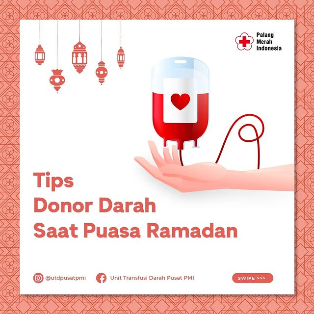 PMISAMARINDA's tweet photo. #SalamKemanusiaan 
Bulan Ramadan bukan halangan untuk tetap donor darah lho. Yuk simak tips donor darah saat puasa Ramadan. Mari berbagi kebaikan di bulan suci Ramadhan.

#donordarah #ayodonordarah #donordong #infodonordarah #PMIKotaSamarinda #PMISelaluBantu #TerusTebarKebaikan https://t.co/kayMROboT2