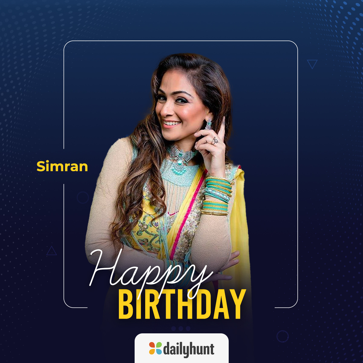 DH_Punjabi's tweet photo. ਜਨਮਦਿਨ ਮੁਬਾਰਕ...✨🎂🎁🎈💕
@SimranbaggaOffc 
#HappyBirthday #Simran #HBDSimran #SimranBirthday #Dailyhunt #Birthday #HappyBirthdaySimran https://t.co/1OBokhBmlL