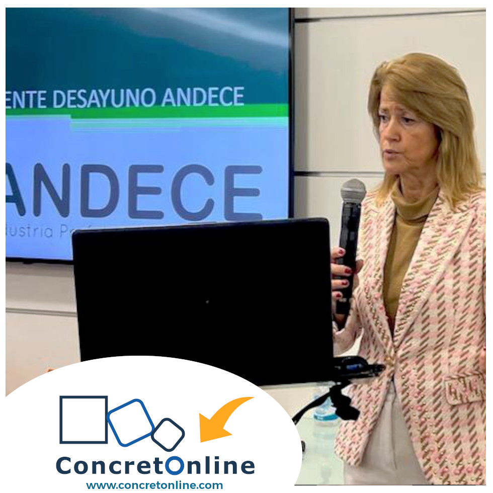 Concretonline1's tweet photo. Entrevista a Sonia Fernández, Directora General de @andece_general . La industria española del #prefabricado de #hormigón se encamina hacia la neutralidad climática en 2050
#andece #prefabricados
https://t.co/kxEcxkC6zB https://t.co/izI21YzWmF