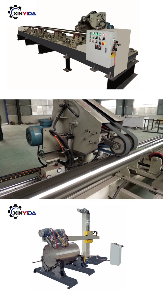 XYD_Polishing's tweet image. rod surface polishing and grinding machine with CE certificated #hydraulicrodpolishing #steelrodpolishingmachine #automaticpolishingmachine #steelhydraulicrod #stainlesssteelautomaticpolishingmachine