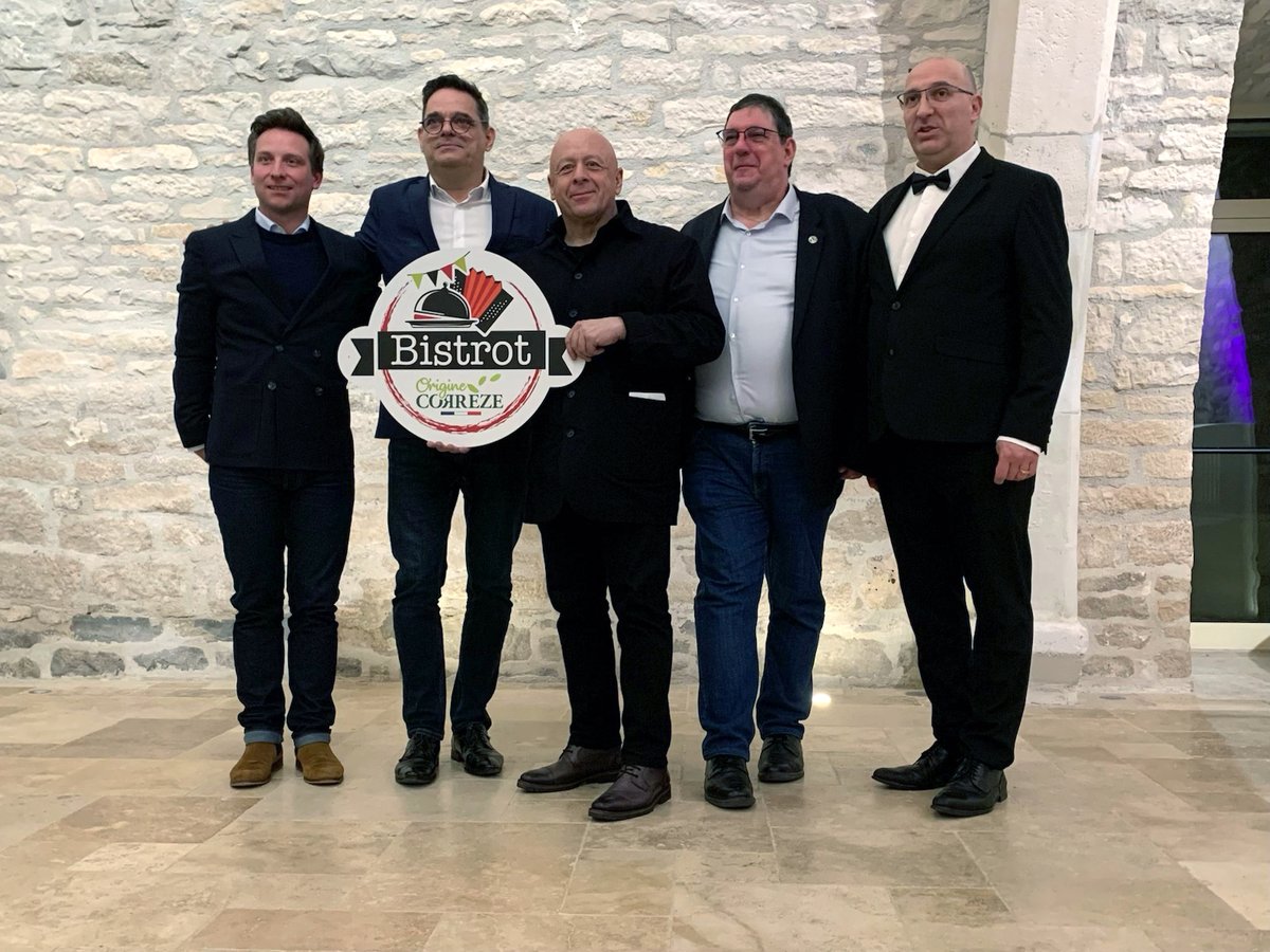Thierry Marx a salué l'initiative du Département et de ses partenaires : les Bistrots Origine Corrèze ! Savoir-faire culinaire et convivialité : Thierry Marx a apprécié le concept gagnant lors l'assemblée nationale de l'UMIH ! origine.correze.fr/bistrots