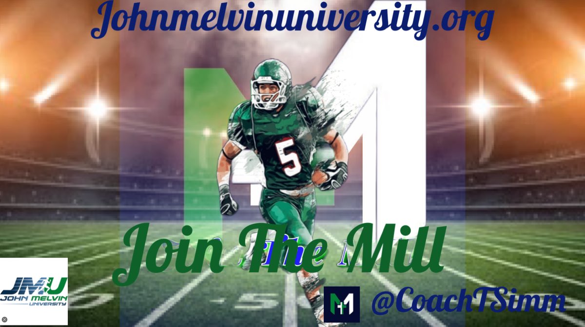 CoachTSimm's tweet photo. Welcome to The Mill #SeeTheVision #uncommited #FootballisHere #Football #CollegiateFootball #Legendary #Louisiana #opportunity https://t.co/YYnEzdyGVG