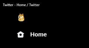 CheeYen349's tweet photo. doge logo? #twitter https://t.co/xHUUbcVN7Z