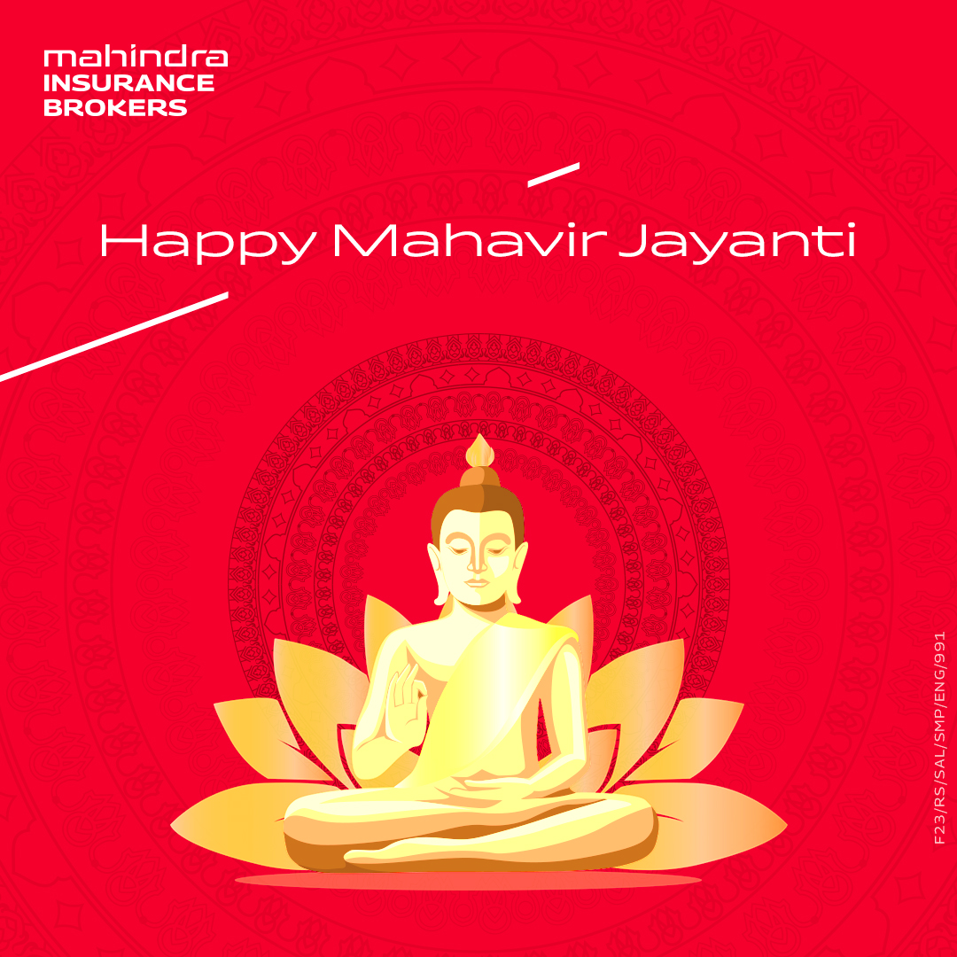 mahindra_insure's tweet photo. Let us celebrate the birth of Lord Mahavir and the principles of non-violence, truth, and compassion he taught us. May we all strive to follow his teachings and lead a life of peace and harmony.

Happy Mahavir Jayanti to all.

#mahavir #jayanti #celebrations #mahindra #insurance https://t.co/iJ99lGDkG3