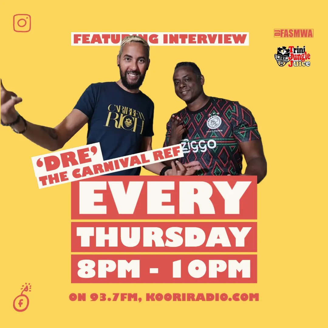 Fasmwa's tweet photo. 📣 Tune in to the latest episode of Prescription Radio featuring 'Dre The Carnival ref' 🎧🎤 Get ready for some incredible insights and great music! 🎶 Don't miss it! #PrescriptionRadio #DreTheCarnivalRef #MusicPodcast #Interview #NewEpisodeNowLive https://t.co/lFCNbMar8I