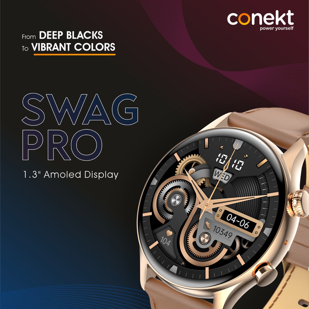 conektgadgets's tweet photo. Take control of your life with the Swag Pro smartwatch. Your ultimate companion for a healthier, smarter, and more stylish lifestyle
#smartwatch #watch #bluetoothcall #stylish #greatdesign #stayahead #swag #swagpro #conekt https://t.co/R3y1pxE5EY